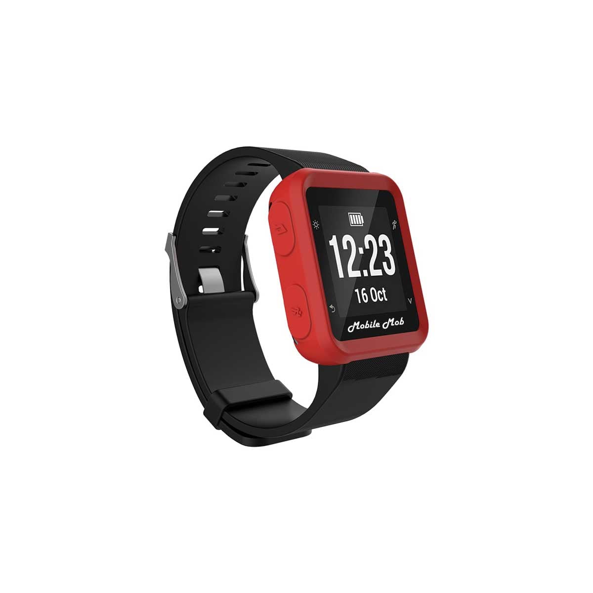 Rugged Garmin Forerunner 35 Protective Cover Case Red