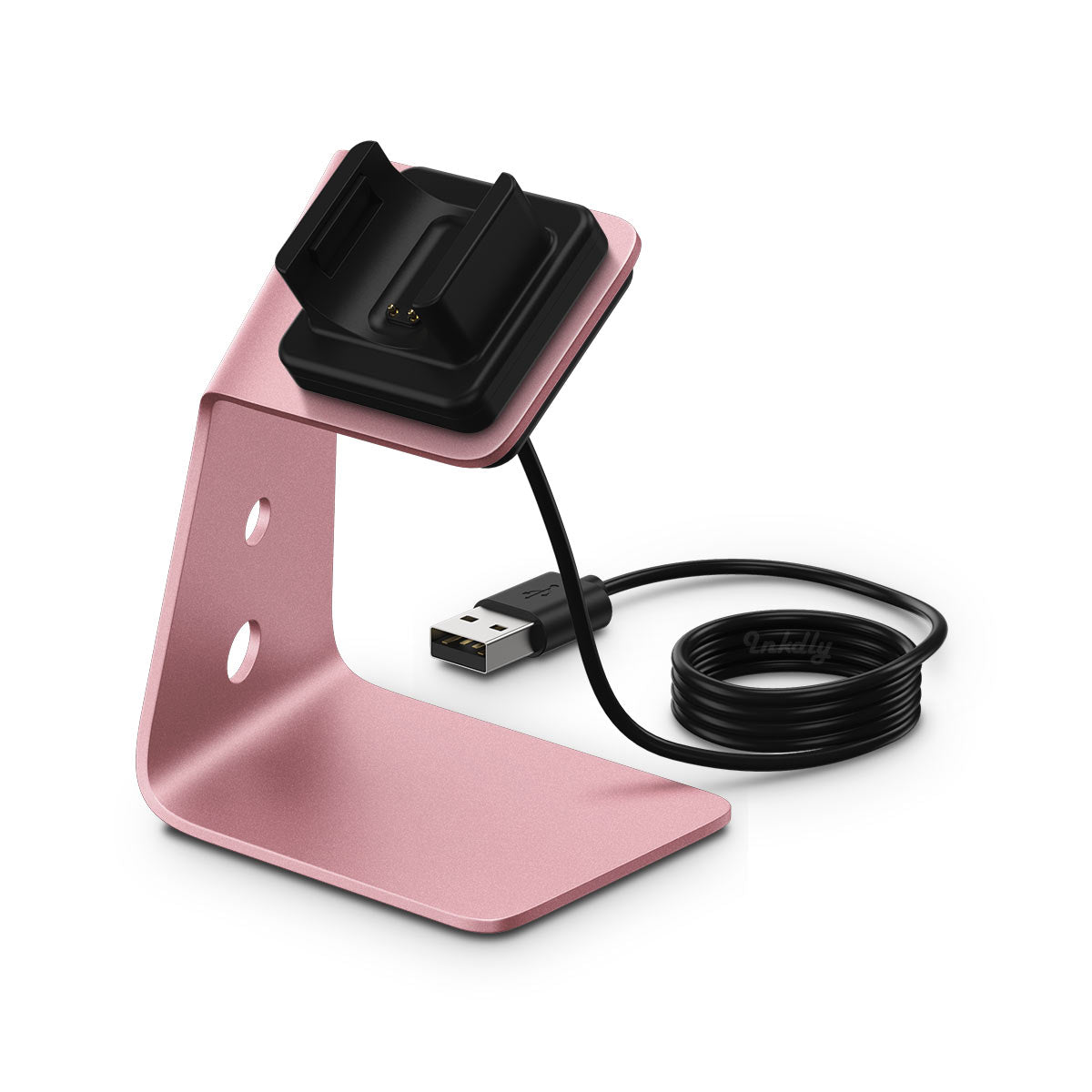 Refuel Fitbit Charge 3 & Charge 4 Charger Stand Special Edition Rose Pink  