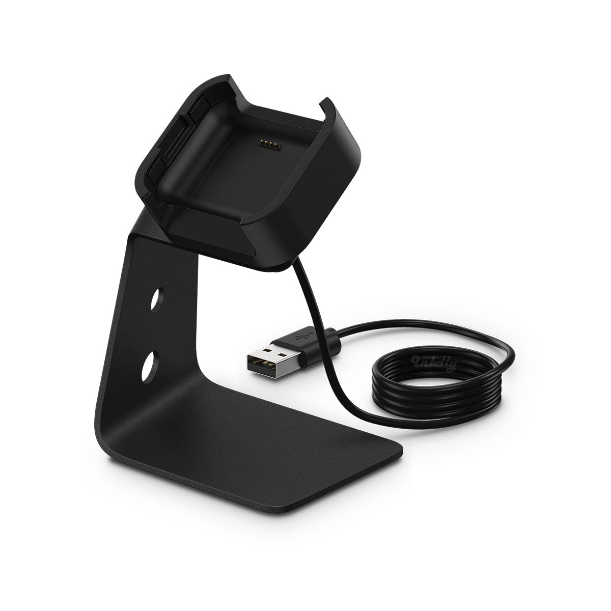 Refuel Fitbit Versa 2 Charger Stand Black