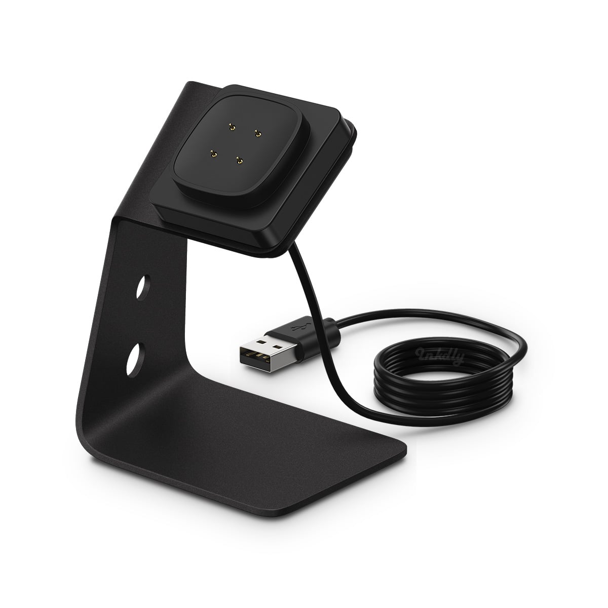 Refuel Fitbit Versa 4 & Sense 2 Charger Stand Black