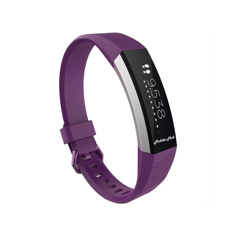 Fitbit Ace Bands Replacement Straps with Buckle (Kids Size) Dark Purple