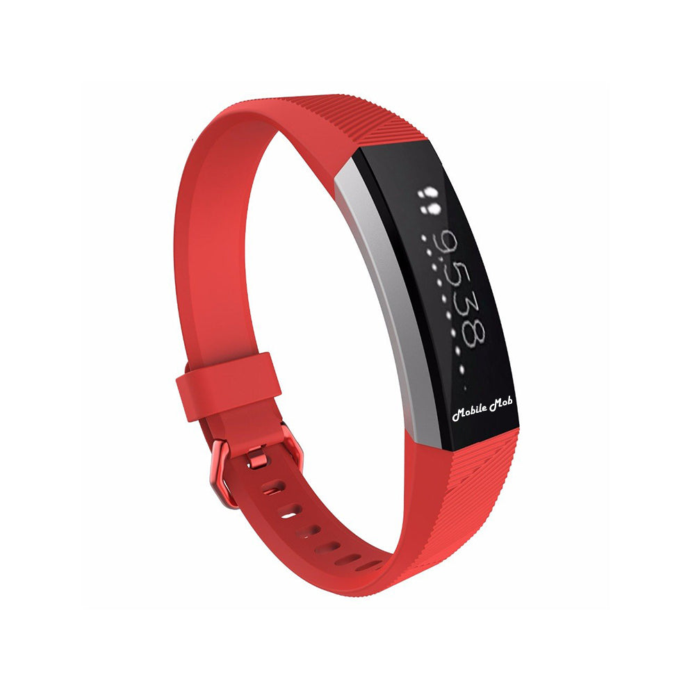 Fitbit Ace Bands Replacement Straps with Buckle (Kids Size) Flame Red