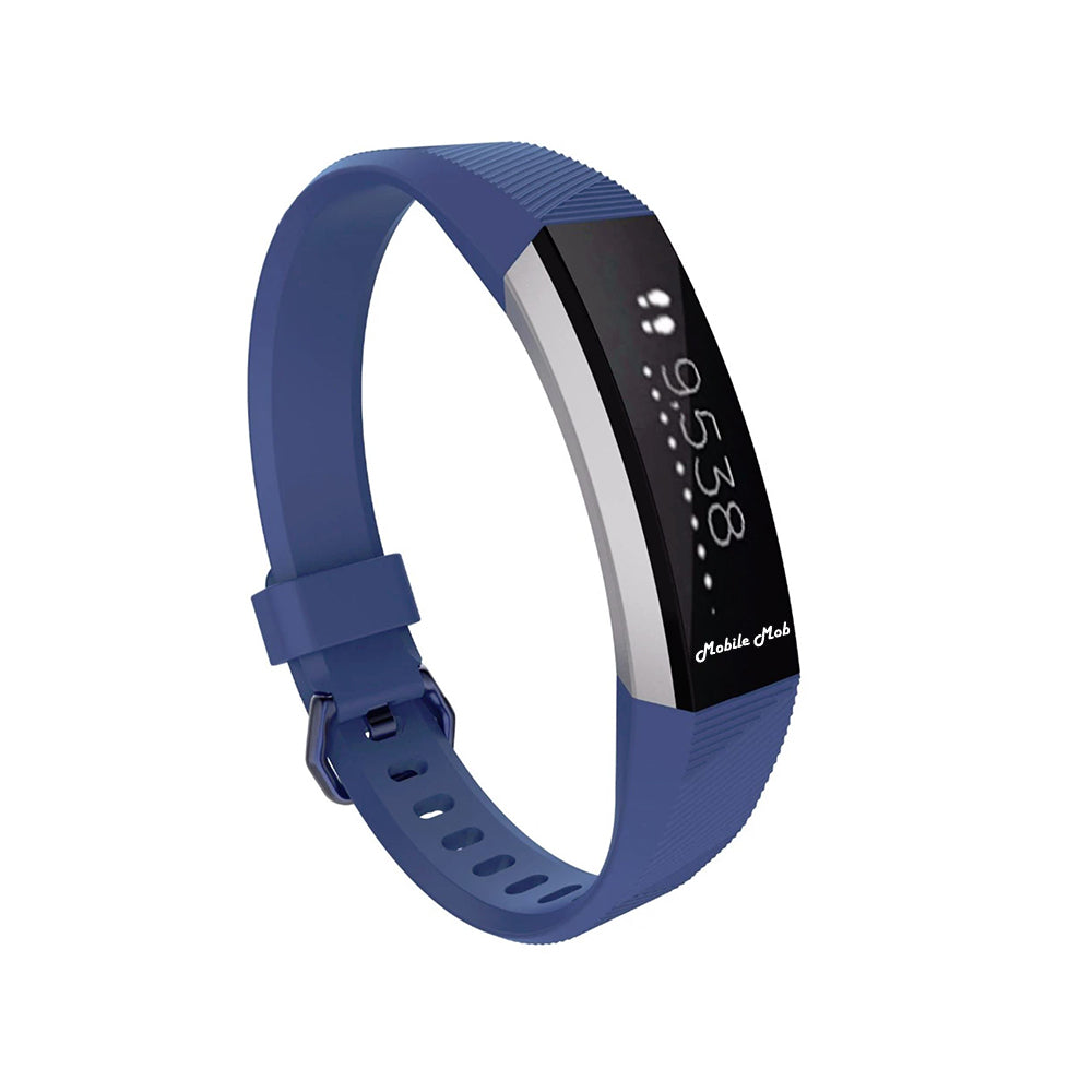 Fitbit Ace Bands Replacement Straps with Buckle (Kids Size) Navy Blue