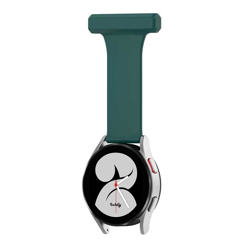 Samsung Galaxy Watch & Active Nurse Fob Clip (20mm) Dark Green