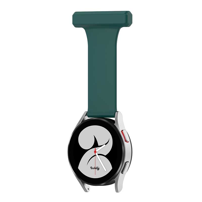 Samsung Galaxy Watch & Active Nurse Fob Clip (20mm) Dark Green  