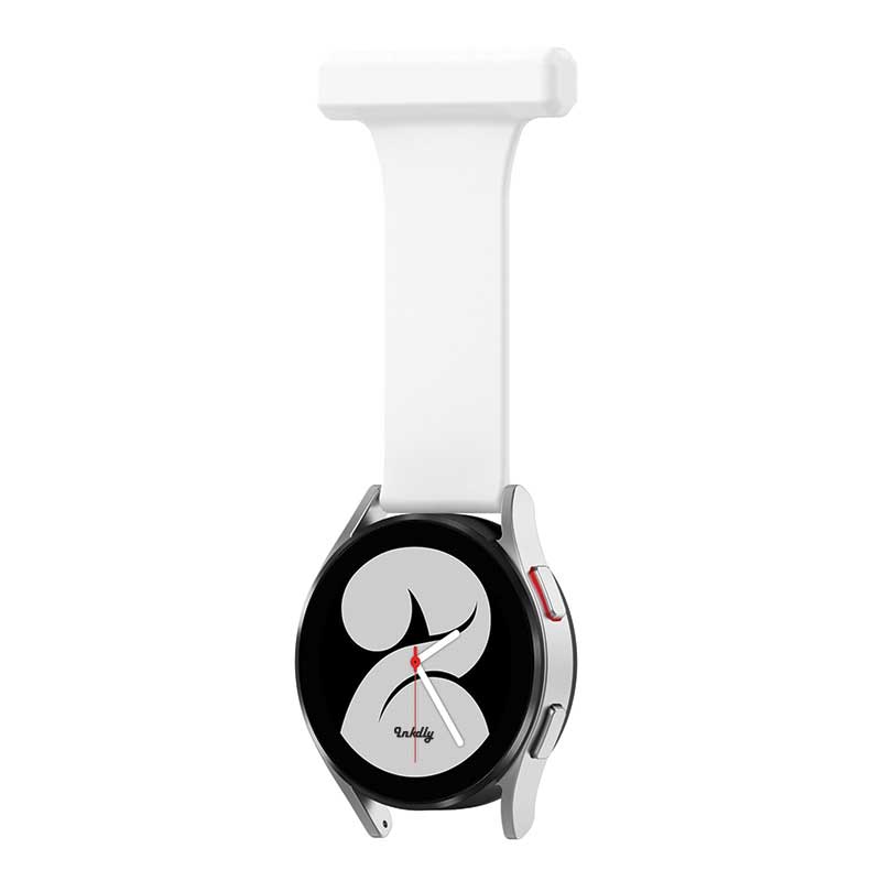 Samsung Galaxy Watch & Active Nurse Fob Clip (20mm) White