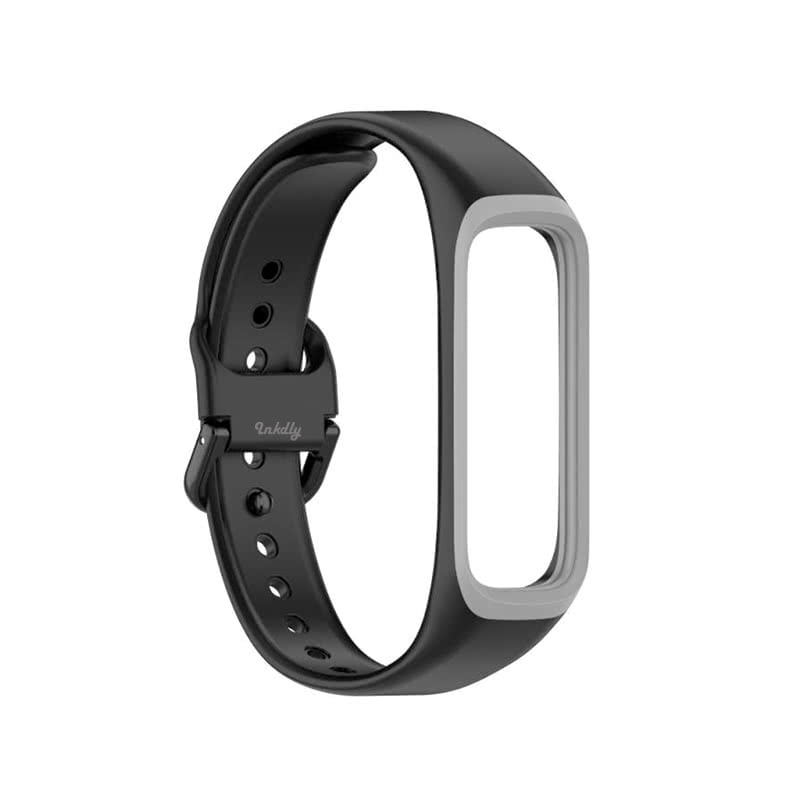 Samsung Galaxy Fit 2 Bands Replacement Straps (SM-R220) Black + Grey
