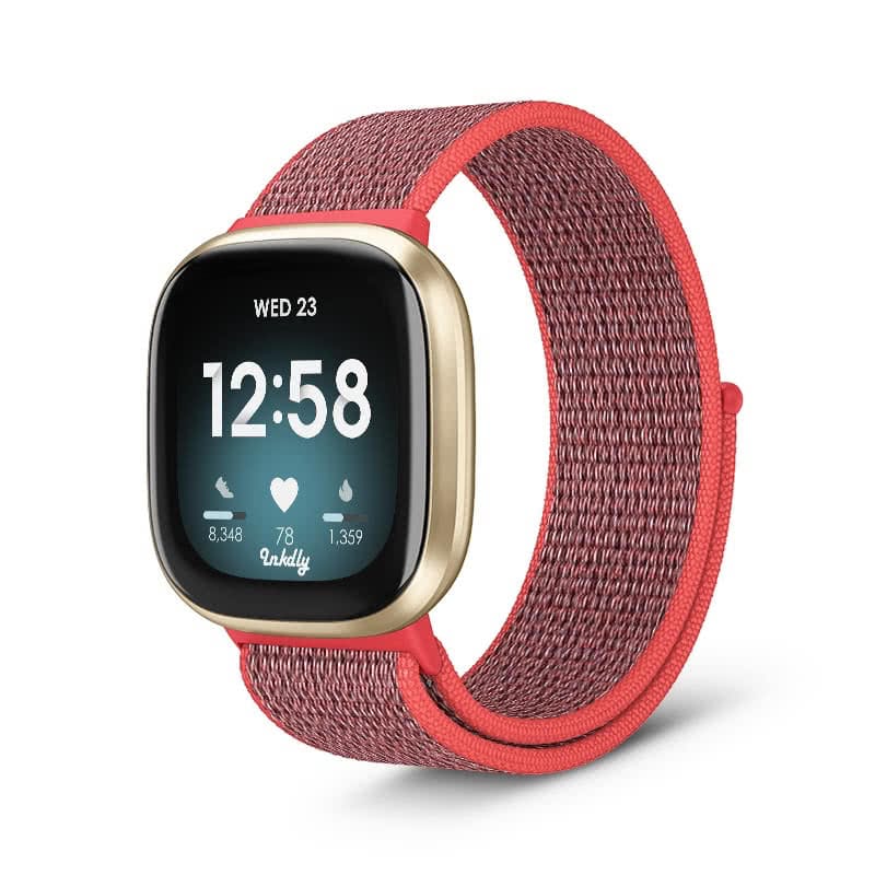 Sports Loop Fitbit Versa 3 & Sense Band Replacement Strap Hibiscus Powder