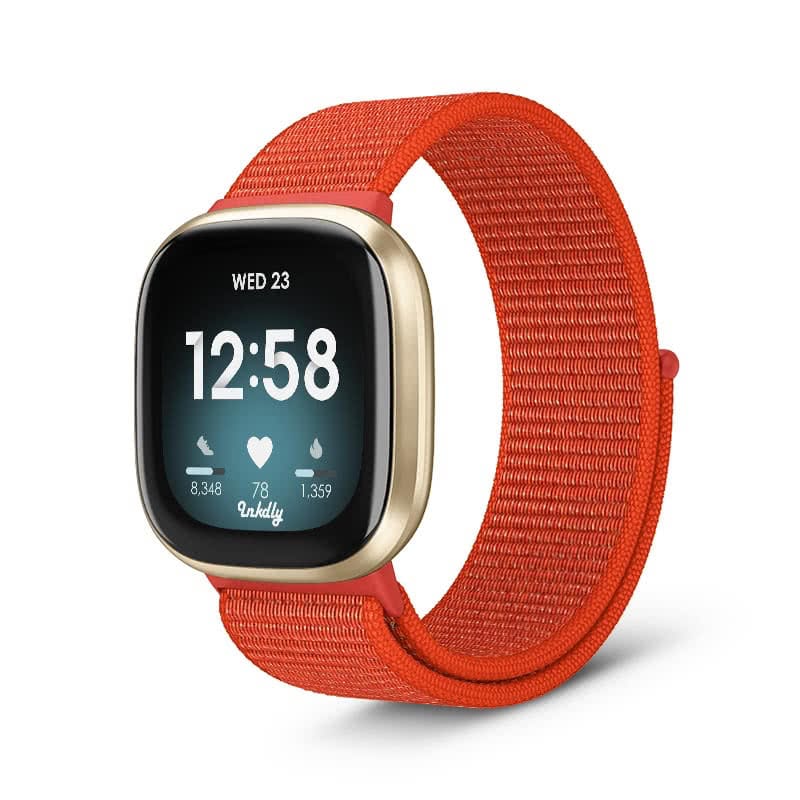 Sports Loop Fitbit Versa 3 & Sense Band Replacement Strap Orange