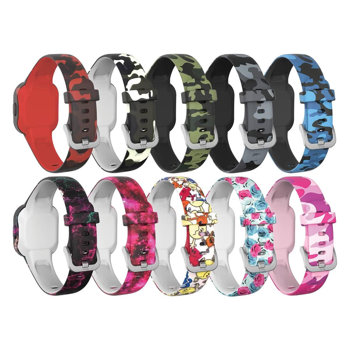 Printed Garmin Vivofit Jr 3 Replacement Bands Strap   