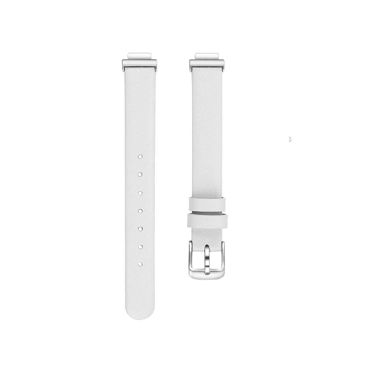 Leather Fitbit Inspire & Inspire HR Bands Replacement Strap Small White