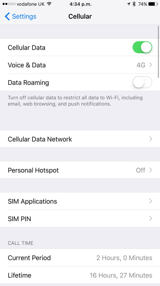 Use less Mobile Data On Your iPhone with iOS