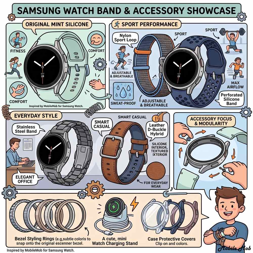 Samsung Galaxy Watch Bands: Compatibility, Sizes & Best Picks for Australia