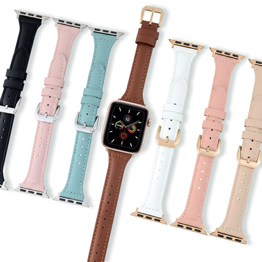 Abbie Leather Apple Watch Series 5 Bands Replacement