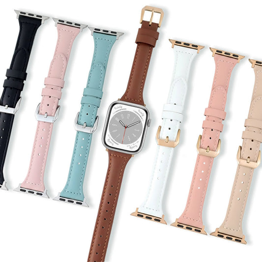 Abbie Leather Apple Watch Series 8 Bands Replacement