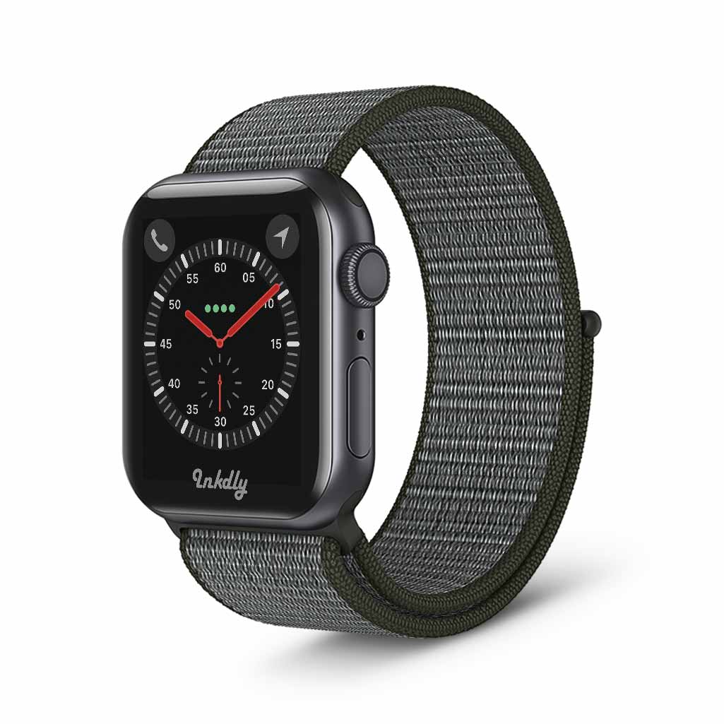 Apple Watch Series 3 Sports Loop Band Replacement 38mm Dark Olive