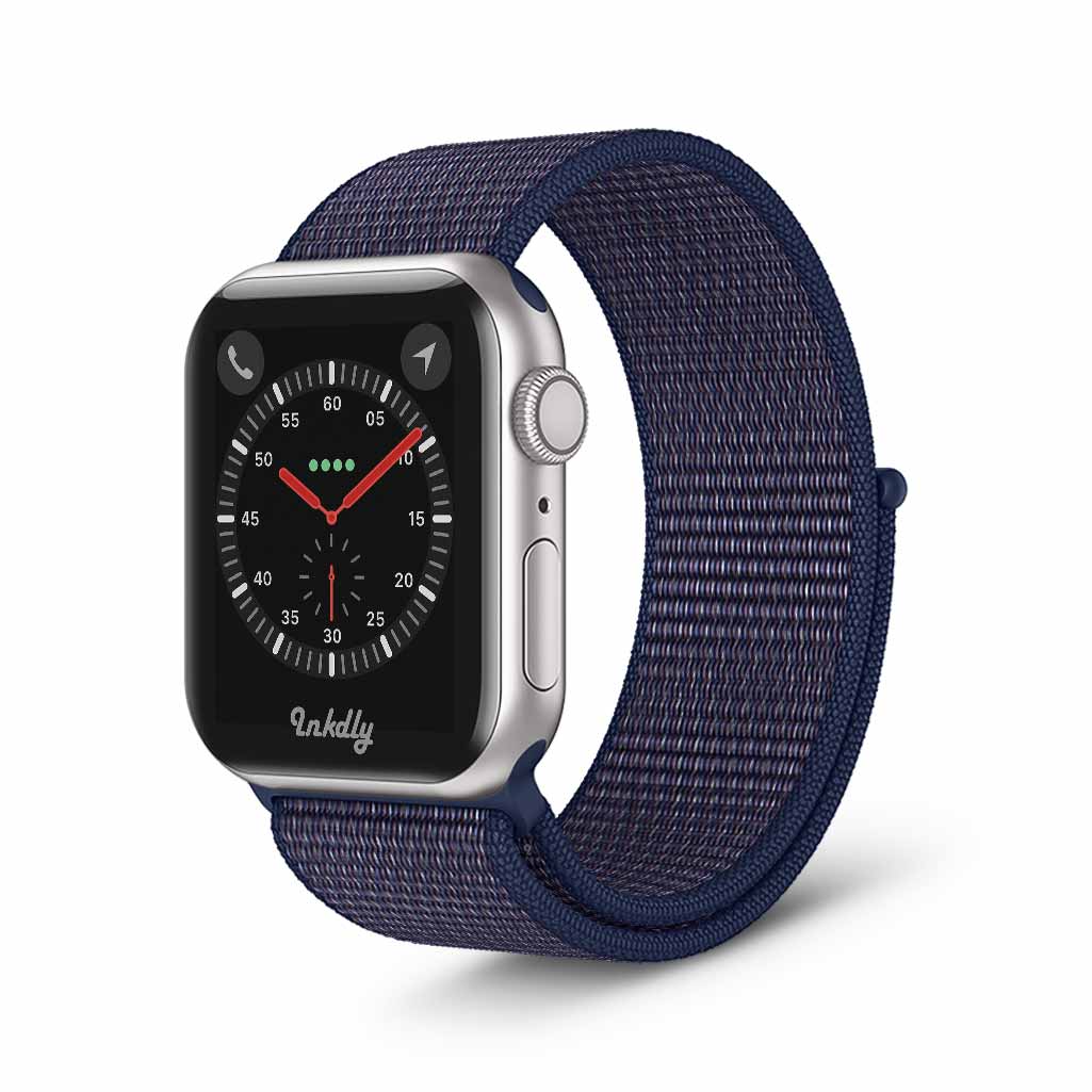 Apple Watch Series 3 Sports Loop Band Replacement 38mm Indigo