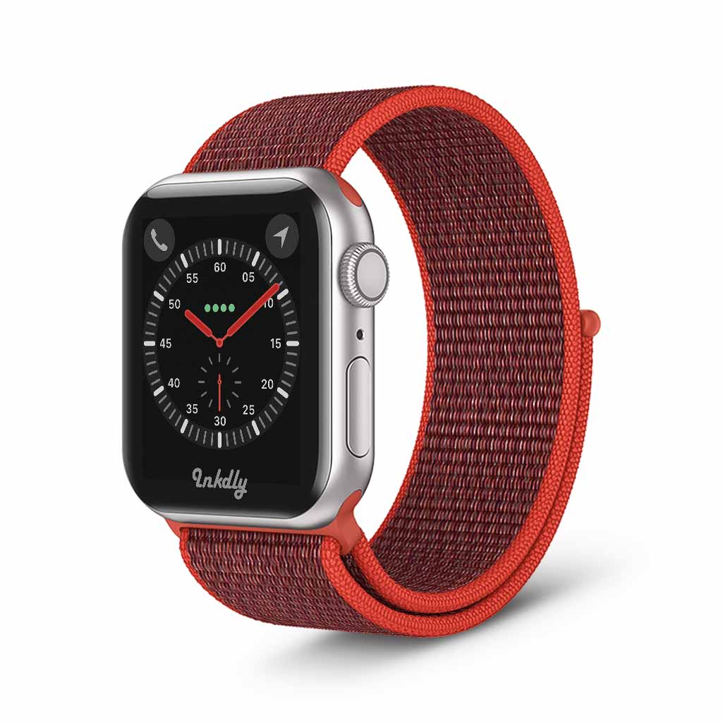 Apple Watch Series 3 Sports Loop Band Replacement 38mm Nectarine