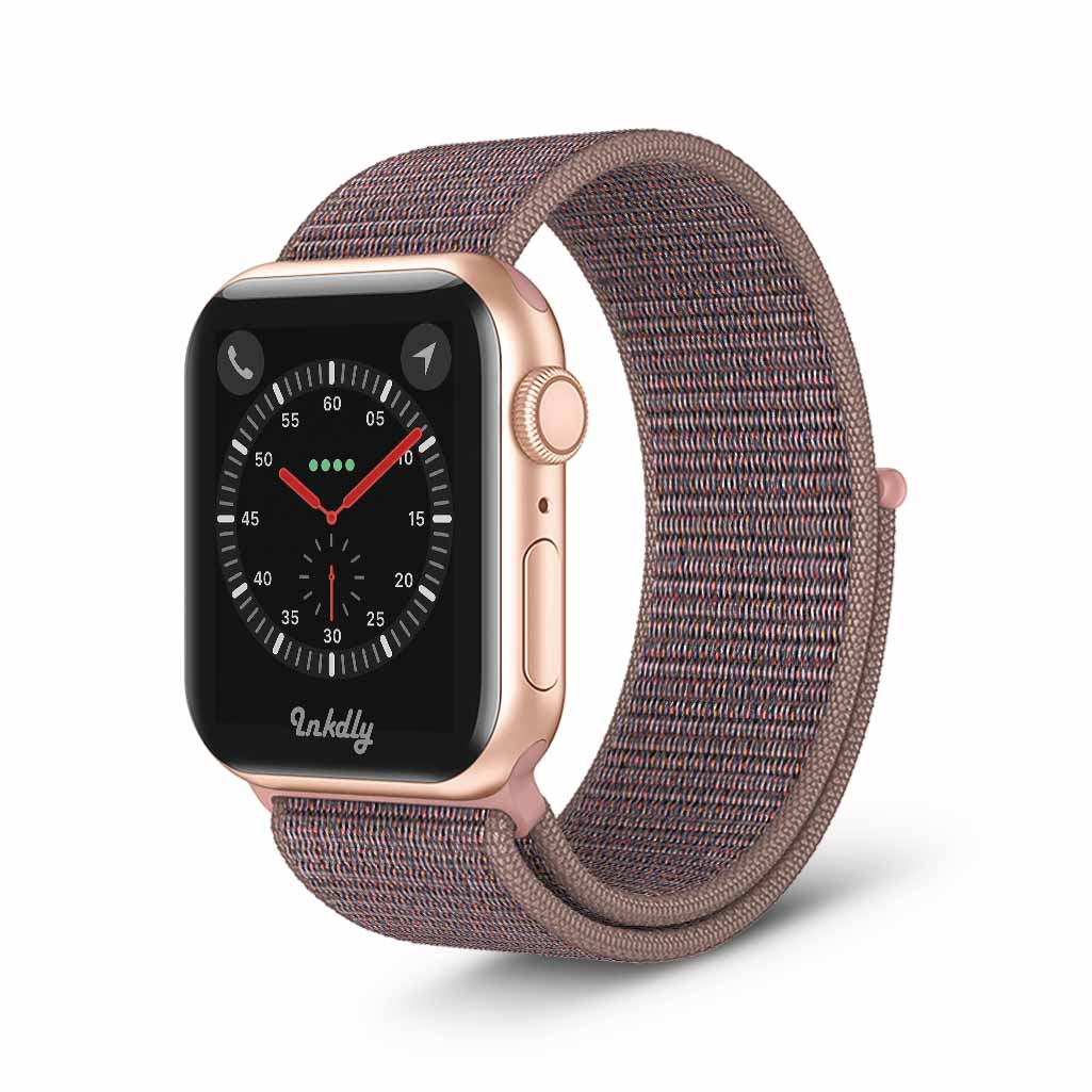 Apple Watch Series 3 Sports Loop Band Replacement 38mm Pink Sand
