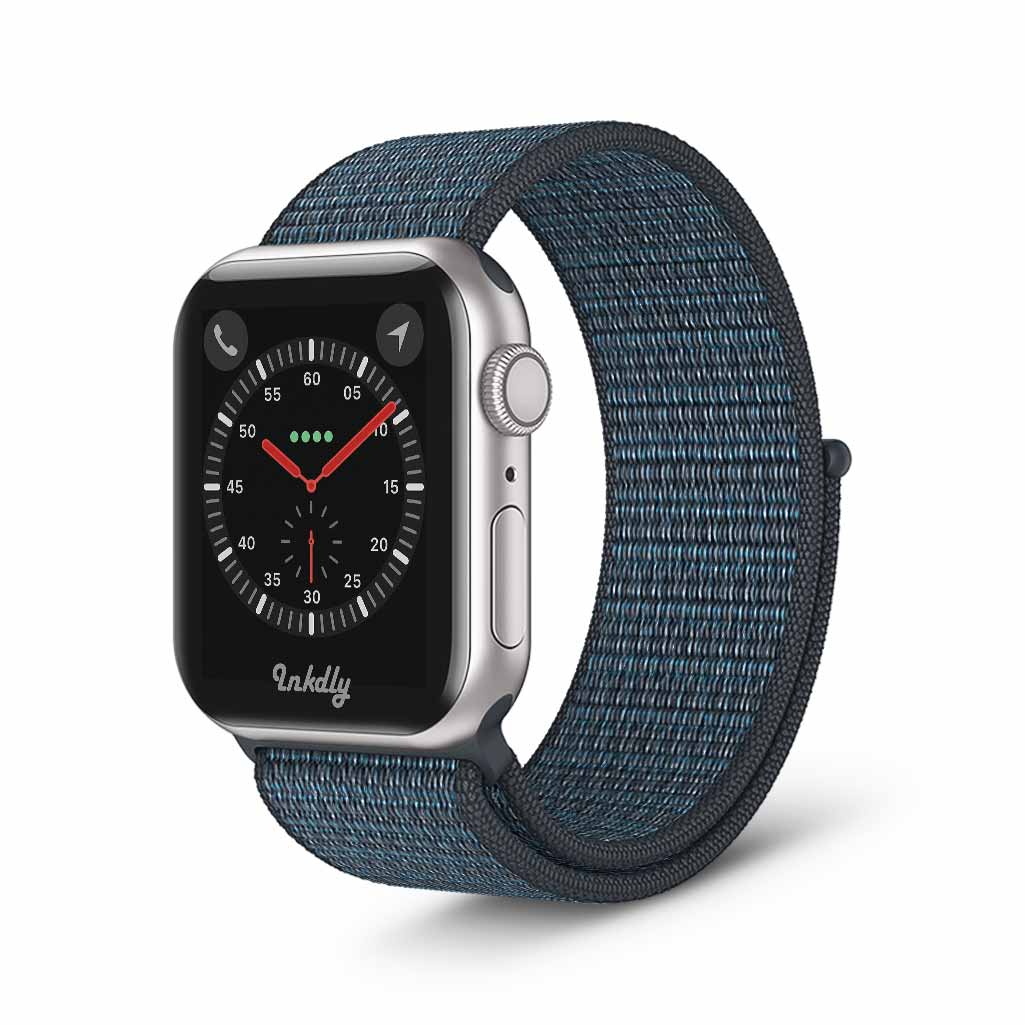 Apple Watch Series 3 Sports Loop Band Replacement 38mm Storm Grey