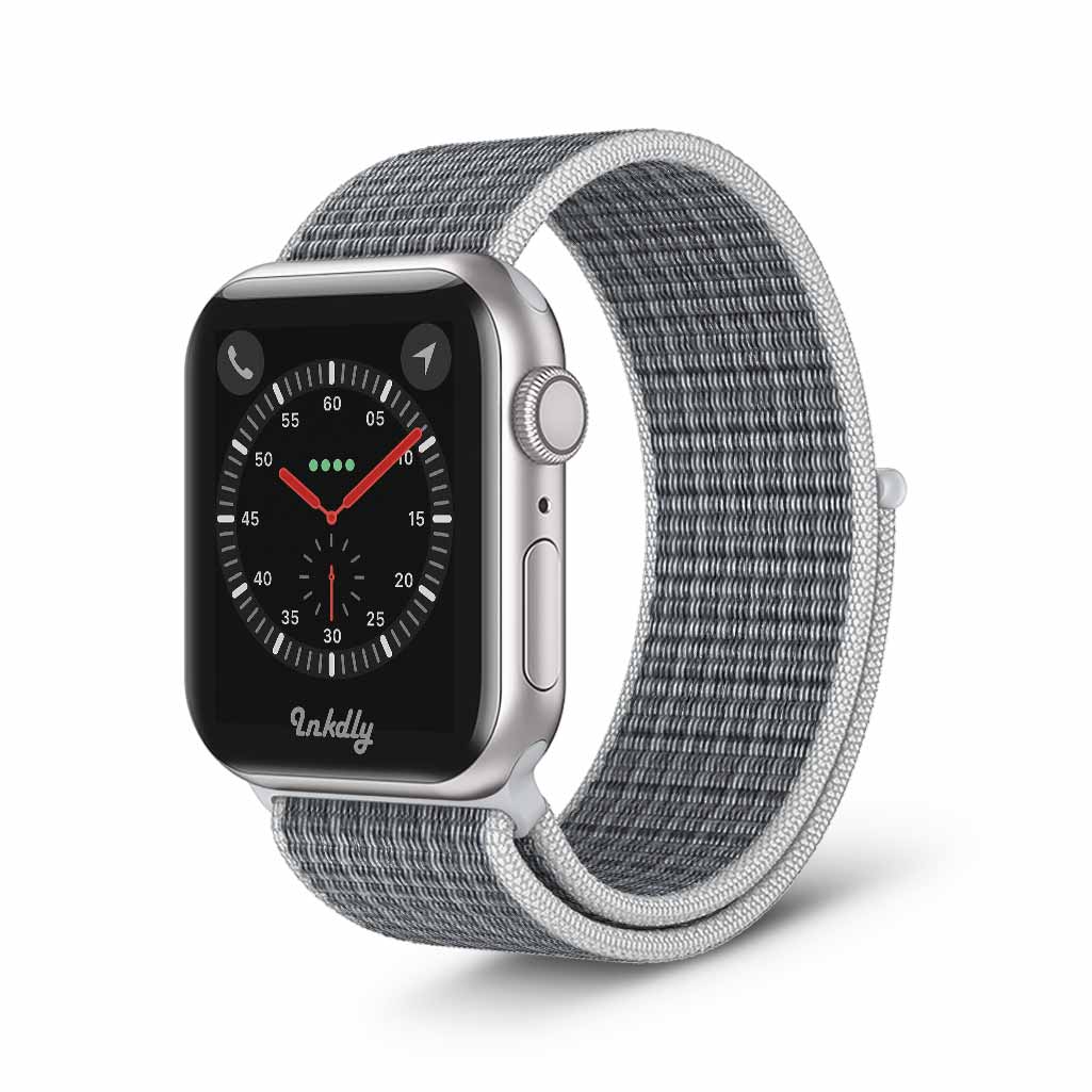 Apple Watch Series 3 Sports Loop Band Replacement 38mm Summit White