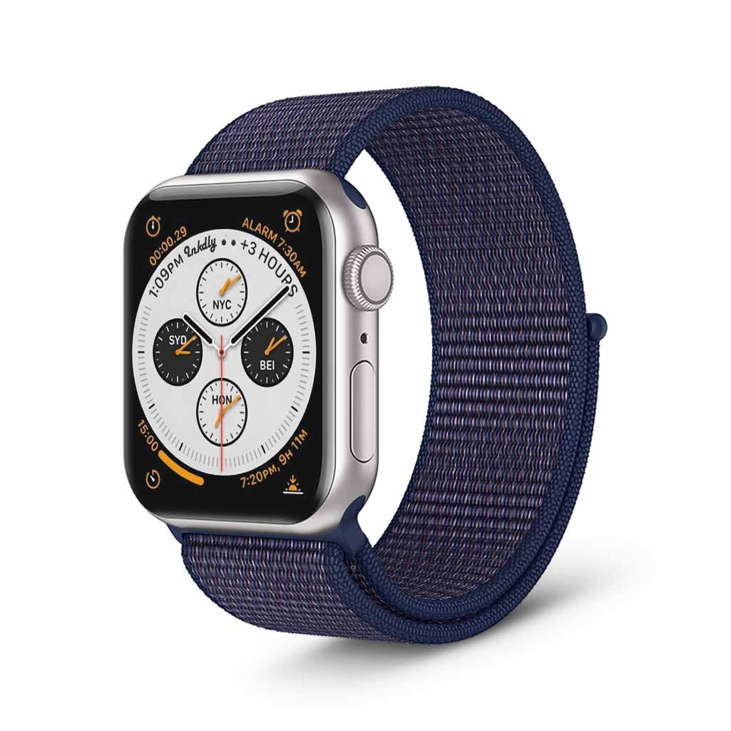 Apple Watch Series 4 Sports Loop Band Replacement 40mm Indigo