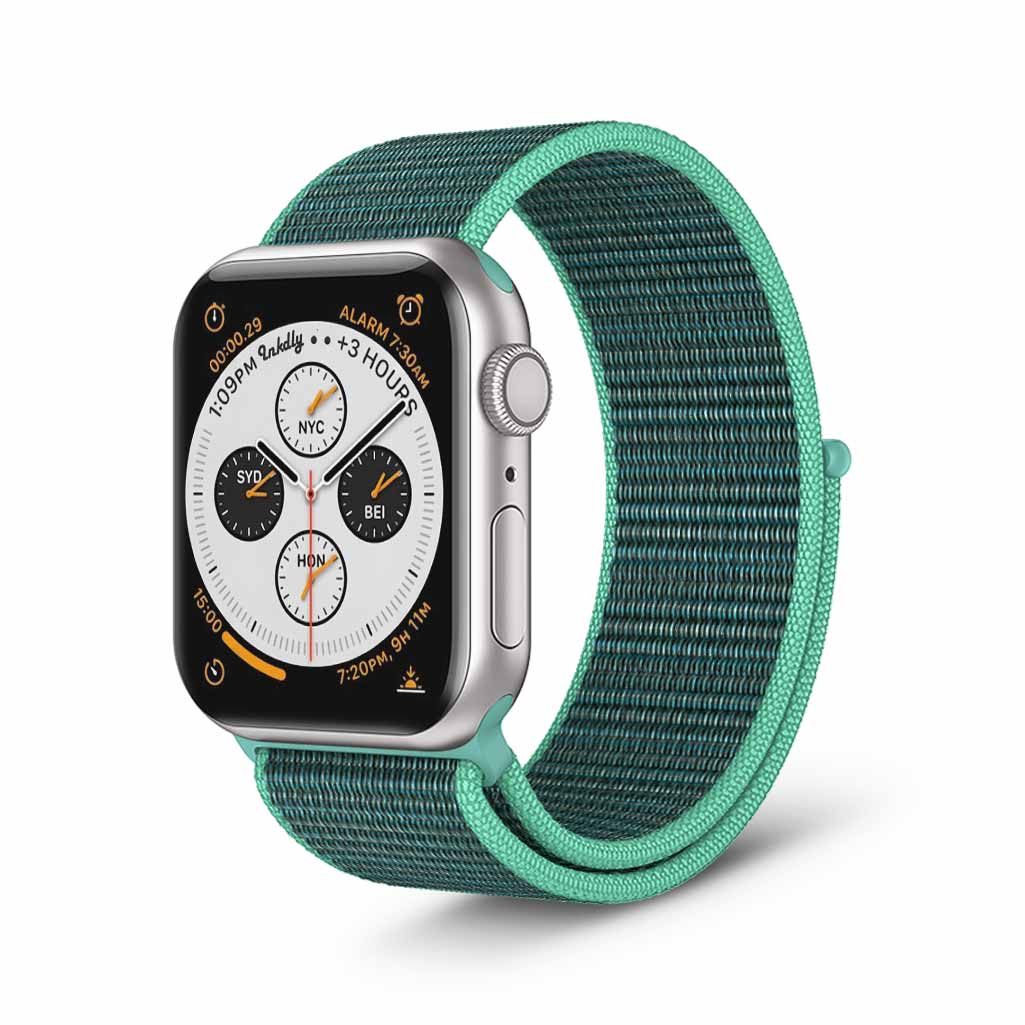 Apple Watch Series 4 Sports Loop Band Replacement 40mm Lulan Green