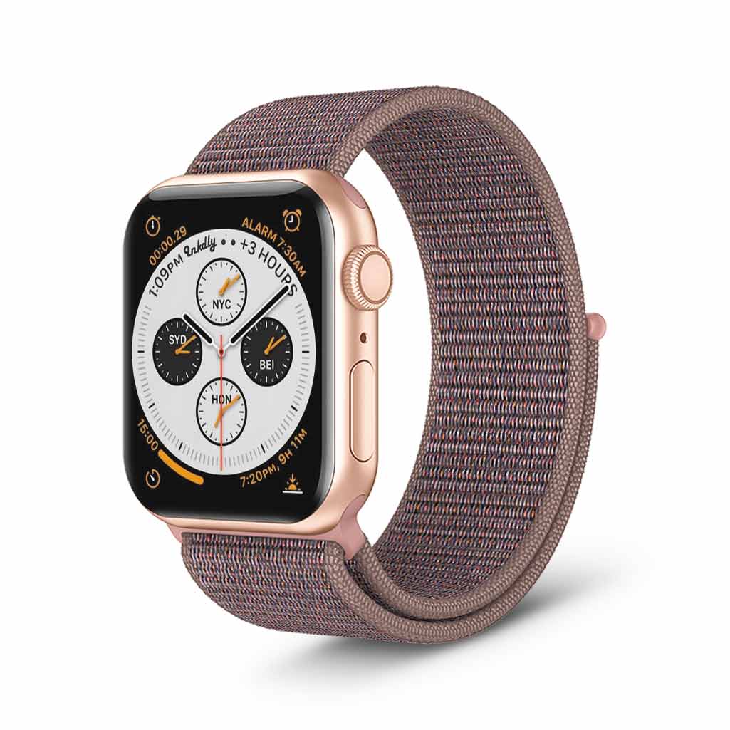 Apple Watch Series 4 Sports Loop Band Replacement 40mm Pink Sand