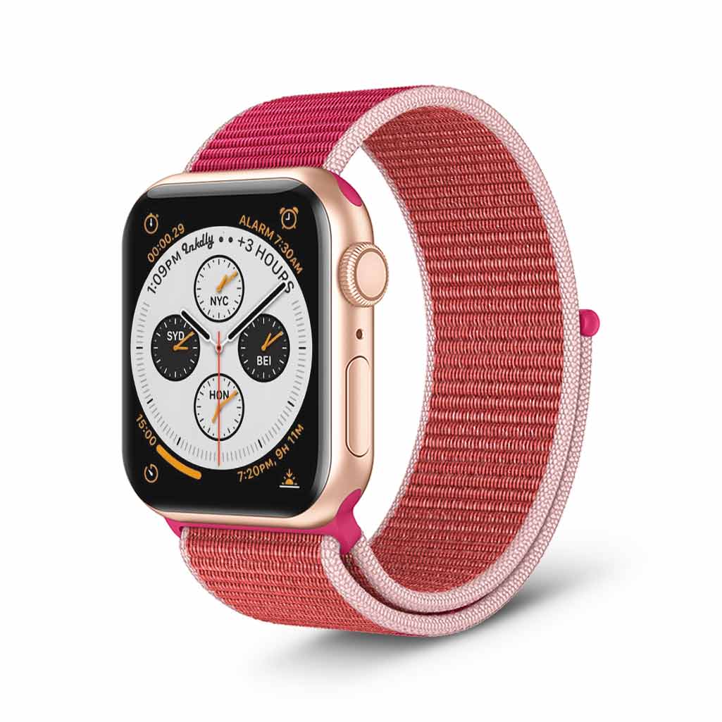 Apple Watch Series 4 Sports Loop Band Replacement 40mm Pomegranate
