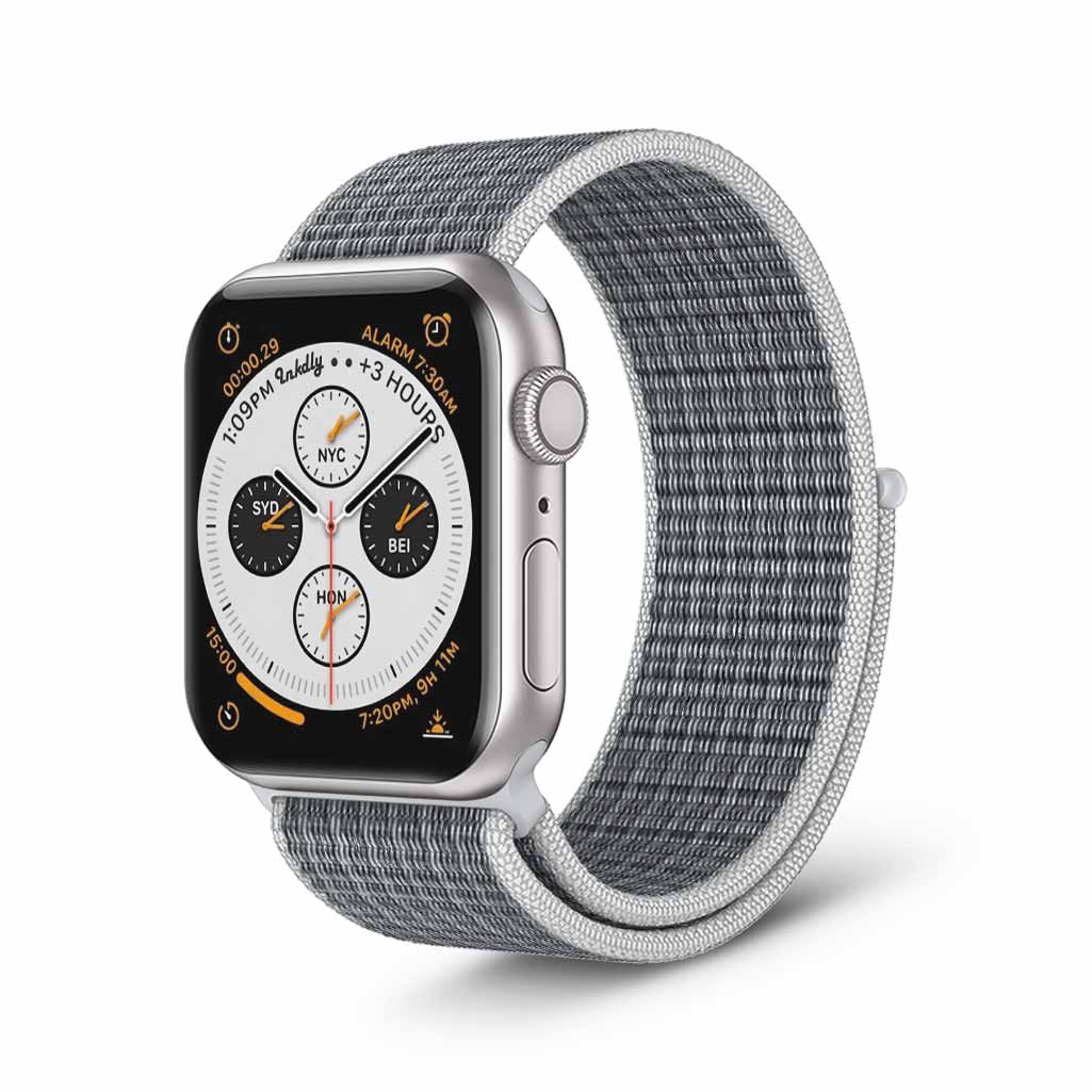 Apple Watch Series 4 Sports Loop Band Replacement 40mm Summit White