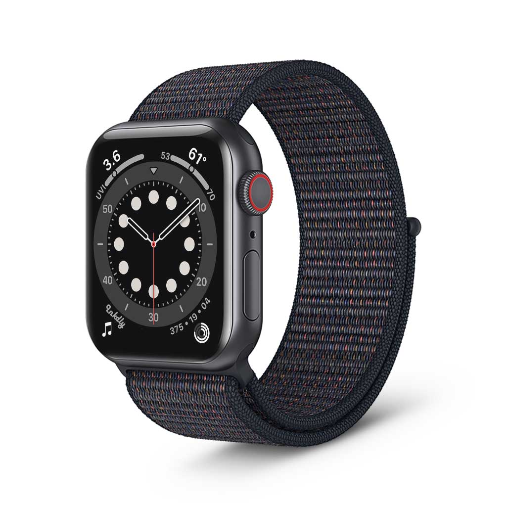 Apple Watch Series 6 Sports Loop Bands Replacement 40mm Black