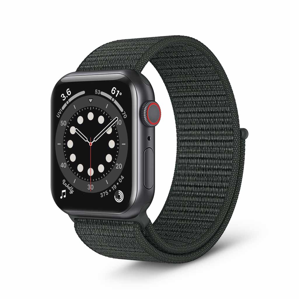 Apple Watch Series 6 Sports Loop Bands Replacement 40mm Cargo Khaki
