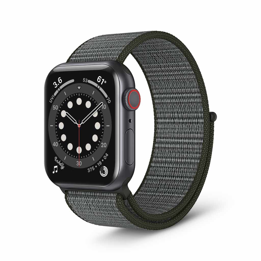 Apple Watch Series 6 Sports Loop Bands Replacement 40mm Dark Olive