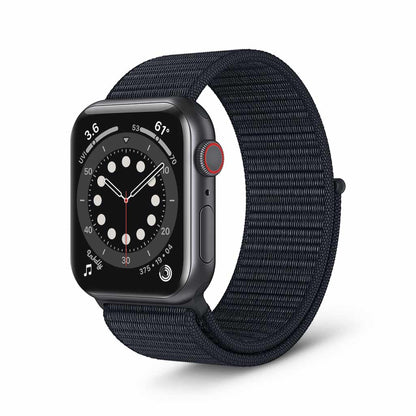 Apple Watch Series 6 Sports Loop Bands Replacement 40mm Deep Black