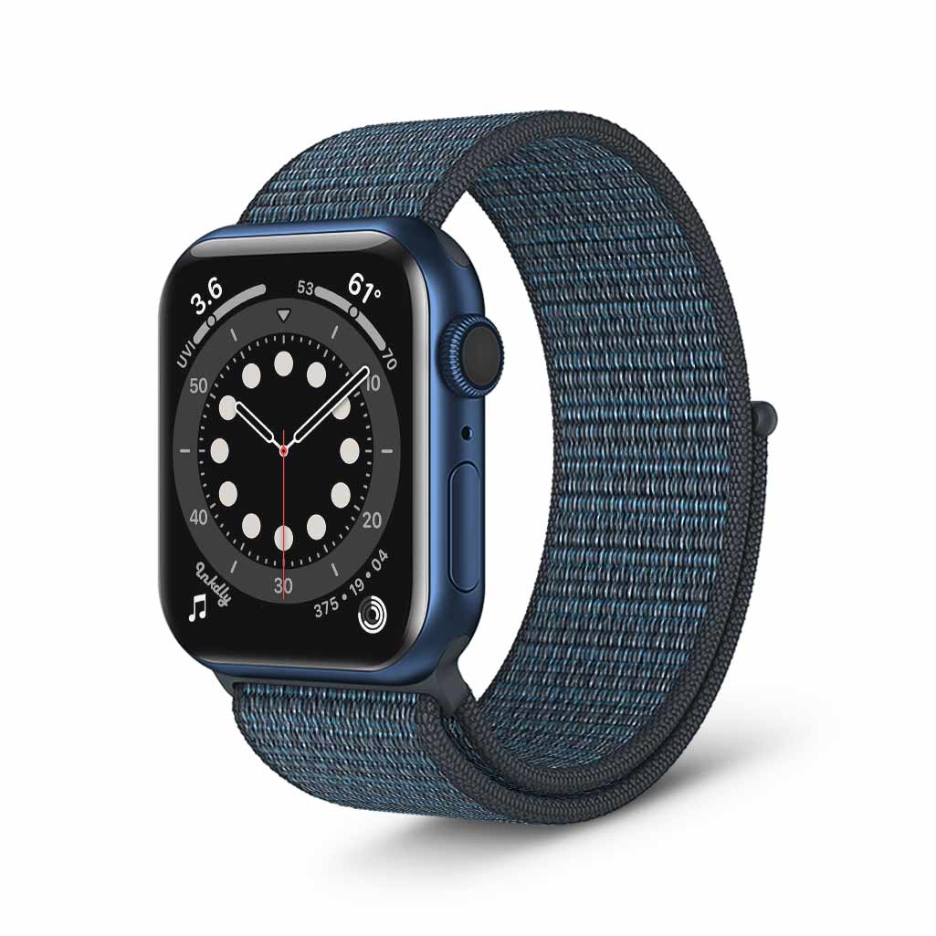 Apple Watch Series 6 Sports Loop Bands Replacement 40mm Storm Grey