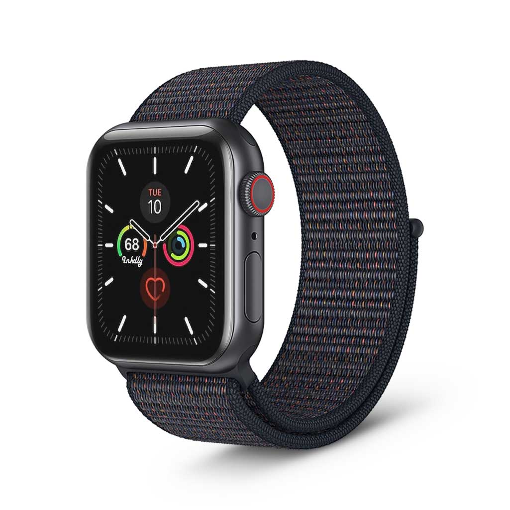 Apple Watch Series 5 Sports Loop Bands Replacement 40mm Black
