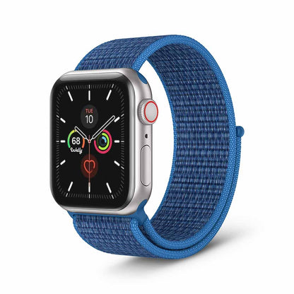 Apple Watch Series 5 Sports Loop Bands Replacement 40mm Cape Cod Blue