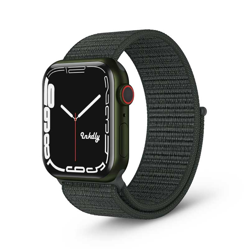 Apple Watch Series 7 Sports Loop Bands Replacement 41mm Cargo Khaki