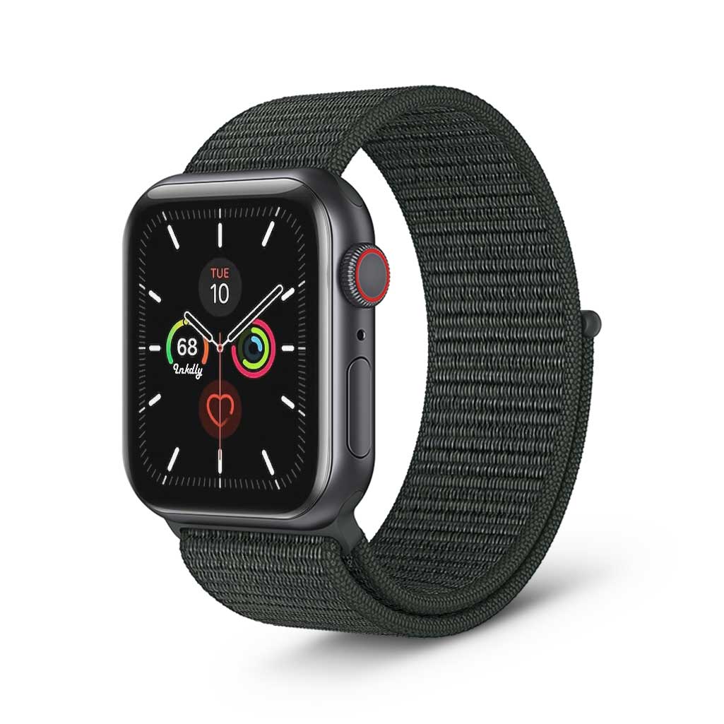 Apple Watch Series 5 Sports Loop Bands Replacement 40mm Cargo Khaki