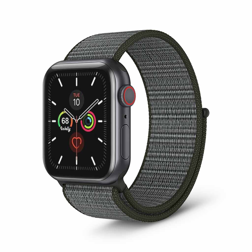 Apple Watch Series 5 Sports Loop Bands Replacement 40mm Dark Olive