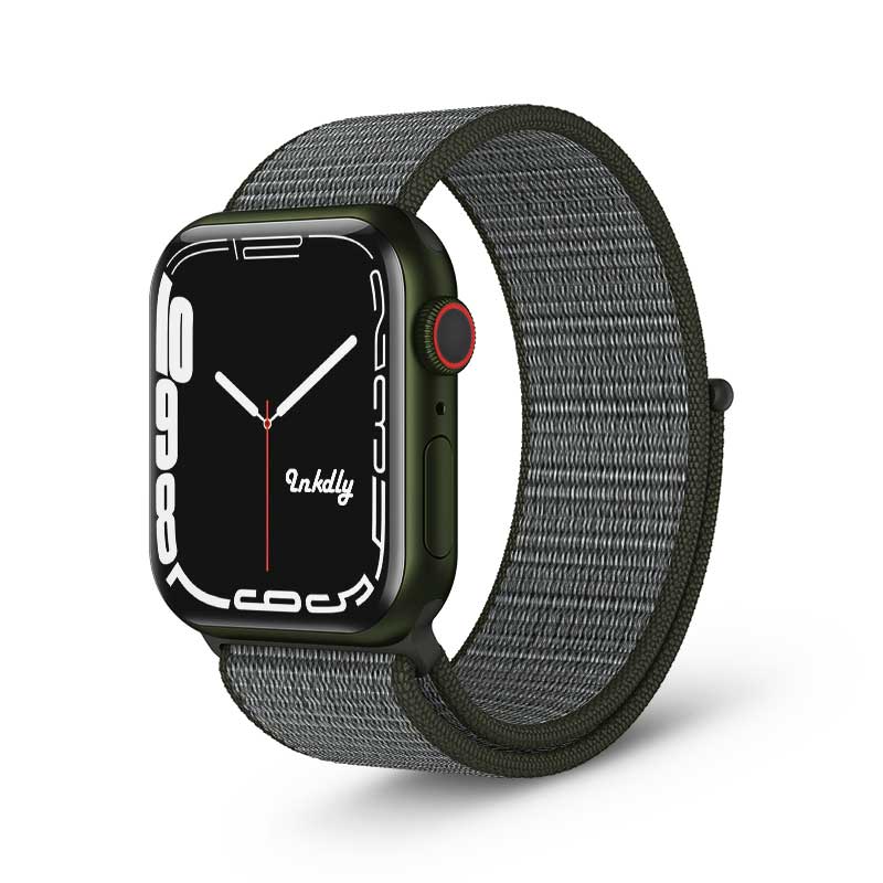 Apple Watch Series 7 Sports Loop Bands Replacement 41mm Dark Olive