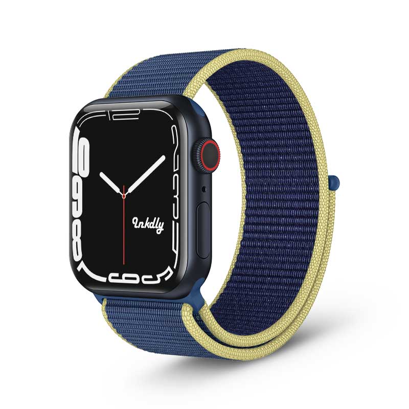 Apple Watch Series 7 Sports Loop Bands Replacement 41mm Ice Blue