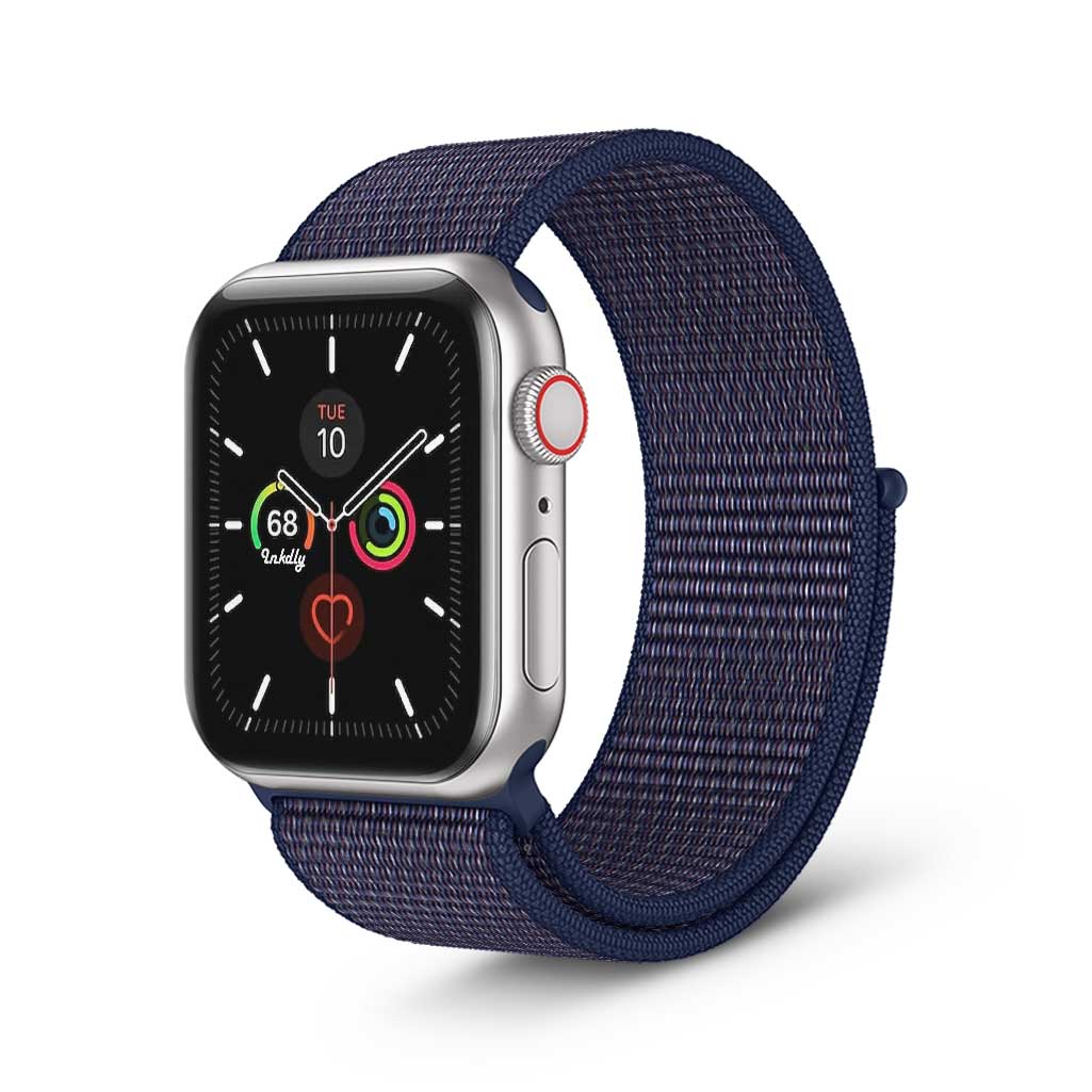 Apple Watch Series 5 Sports Loop Bands Replacement 40mm Indigo