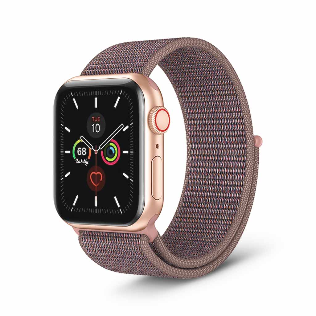 Apple Watch Series 5 Sports Loop Bands Replacement 40mm Pink Sand