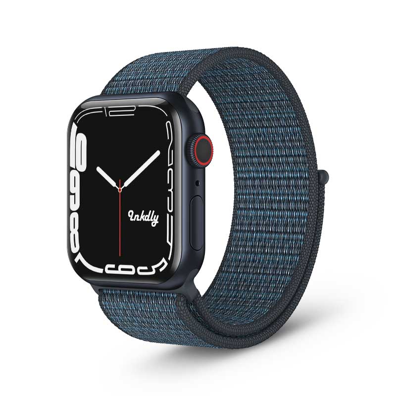 Apple Watch Series 7 Sports Loop Bands Replacement 41mm Storm Grey