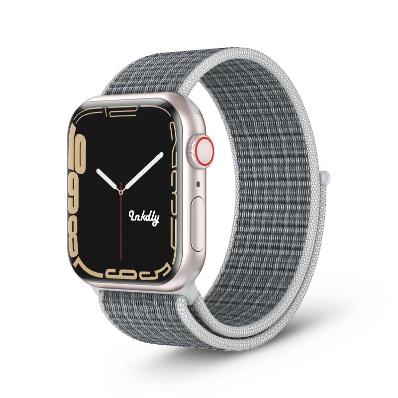 Apple Watch Series 7 Sports Loop Bands Replacement 41mm Summit White