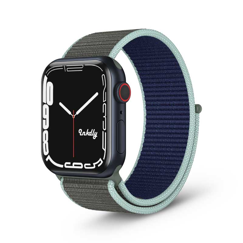 Apple Watch Series 7 Sports Loop Bands Replacement 41mm Two Colour Card