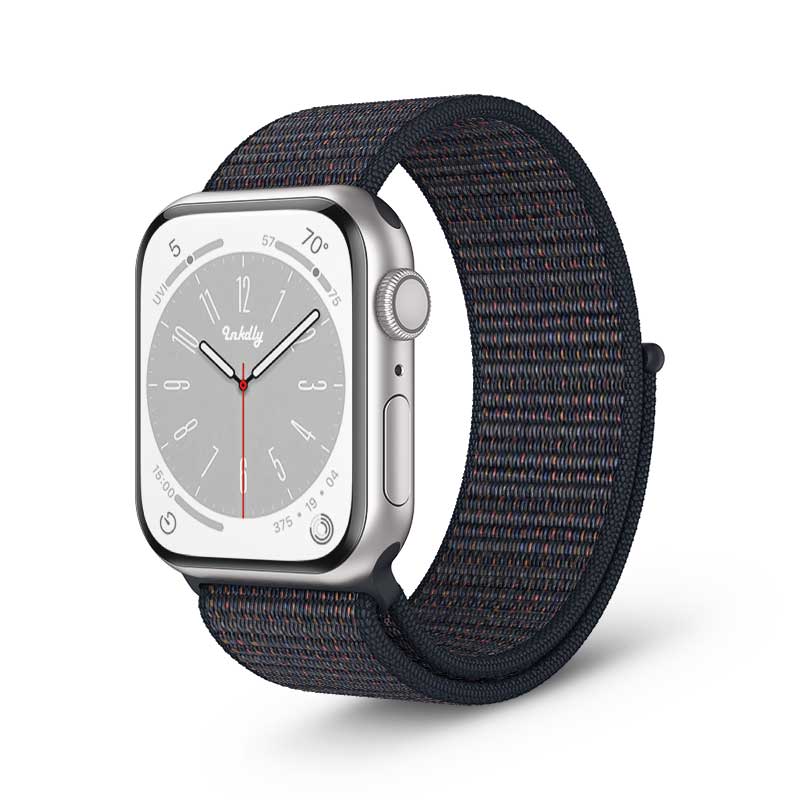 Apple Watch Series 8 Sports Loop Band Replacement 41mm Black