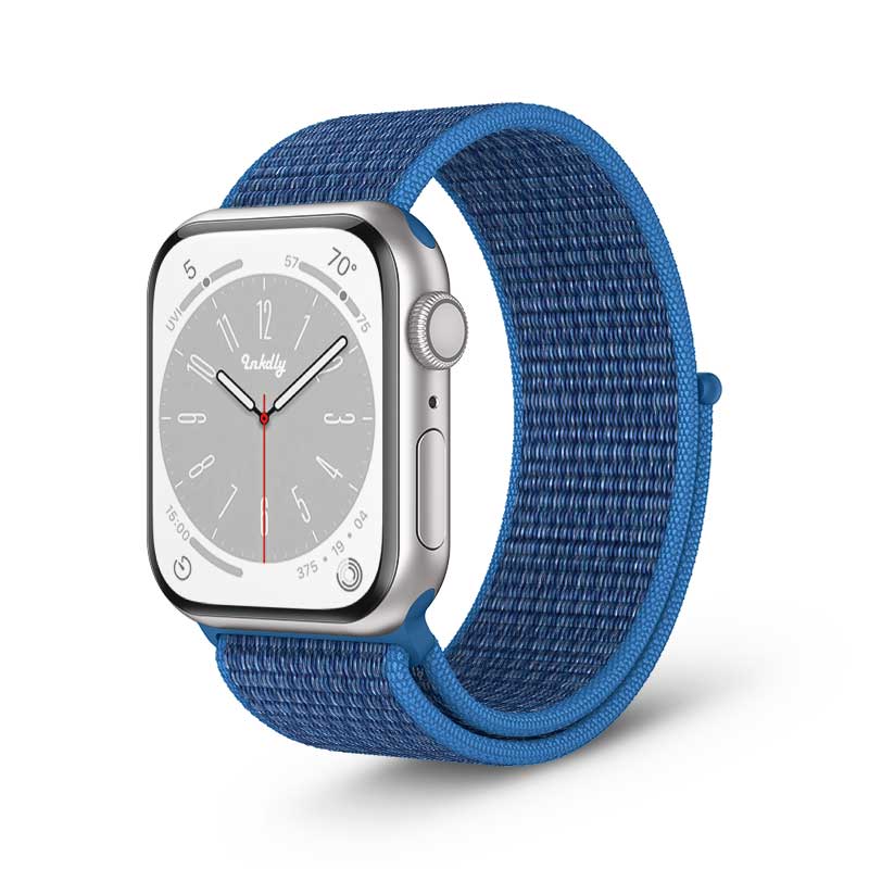 Apple Watch Series 8 Sports Loop Band Replacement 41mm Cape Cod Blue