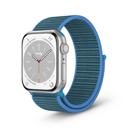 Apple Watch Series 8 Sports Loop Band Replacement 41mm Chrysanthemum Blue
